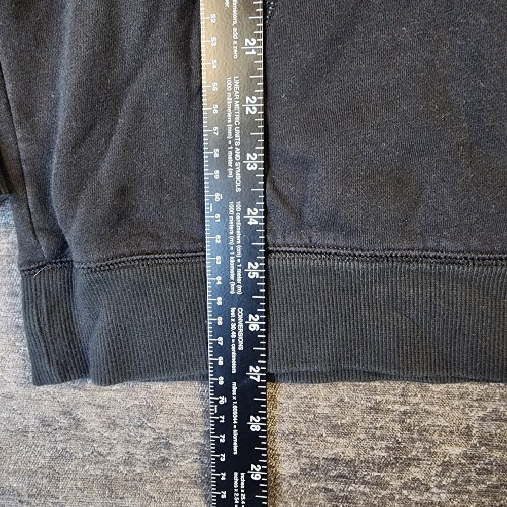Champion Hoodie Men Large Black Classic Fleece Pullover Embroidered Logo - Picture 6 of 10